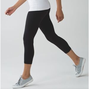 Lululemon Wunder Under Mid Rise Crop Leggings 23"